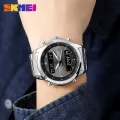 SKMEI Men Electronic Watch Dual Display Electronic Watch Multifunctional Waterproof Watch Fashion Business Style For Men 2049. 