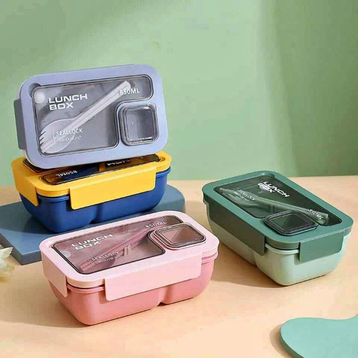 Portable%20Partition%20Lunch%20Box%20Lunch%20Box%20For%20Children%20School%20Office%20Bento%20Box%20Microwavable%20Heating%20Simple%20Light%20Food%20Bento%20-%20Image%202