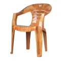 Nilkamal Concord Arm Chair Pear Wood Colour. 