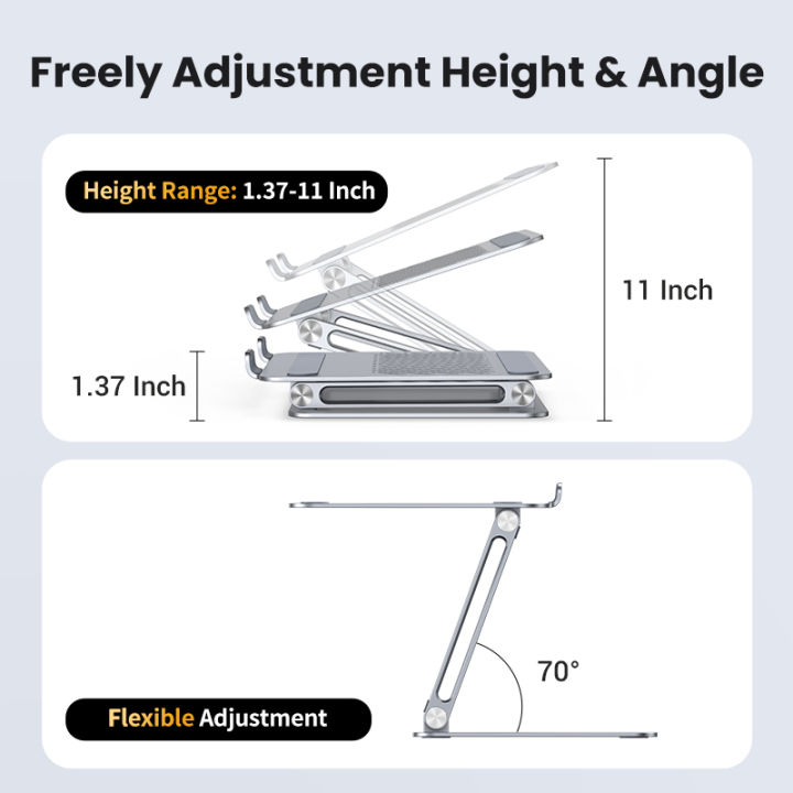 UGREEN%20Adjustable%20Whirling%20Laptop%20Stand%20Holder%20Dock%20for%20Laptop%20iPad%20Air%20iPad%20Pro%20Macbook%20M1%20Surface%20-%20Image%208