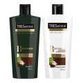 TRESemmé Pro Collection Botanique Nourish And Replenish Shampoo And Conditioner 700 Ml+ 700Ml With Coconut Oil & Aloe Vera For Smooth, Shiny & Visibly Healthy Hair (Tbnr). 