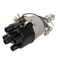 45D4 Points Distributor with Cap and Red Rotor Arm Ignition Distributor for A Series Engines From 1969 to 1981 Car Accessories. 
