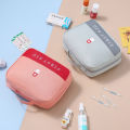 Portable Medicine Bag For Outdoor Travel Waterproof First Aid Kit Oxford Cloth Portable Compact Emergency Travel Medical Kit. 