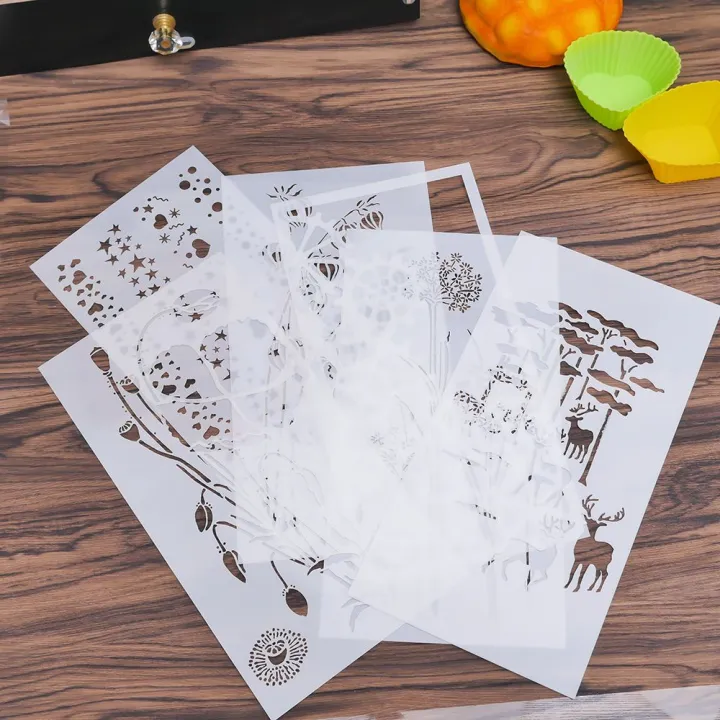 Flexible%20(Material)%20Reusable%20Stencil%20Intricate%20Lightweight%20(Weight)%20Decorating%20(Usage)%20Airbrush%20Painting%20Assorted%20(Variety)%201pc%20(Quantity)%20Art%20Diy%20Stencil%20for%20Artists%20Crafts%20Enthusiasts%20Home%20-%20Image%203
