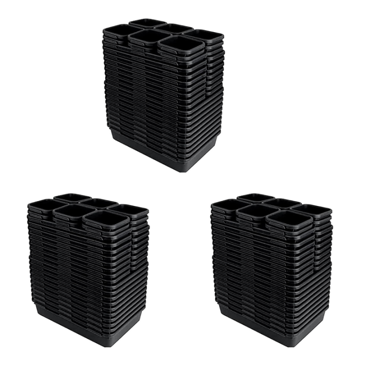 FORIDE Tool Box Organizer and Storage Tray, Tool Box Drawer Organizer Bins, Toolbox Organizer Tray Divider Set, Black 96 Pack