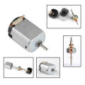 【FOOT SOFA】DC Motor 130 with Gear Coupler Mini DC Motor 3V to 6V DC Geared 3 v 6 v Micro Dynamo Dinamo Tamiya. 