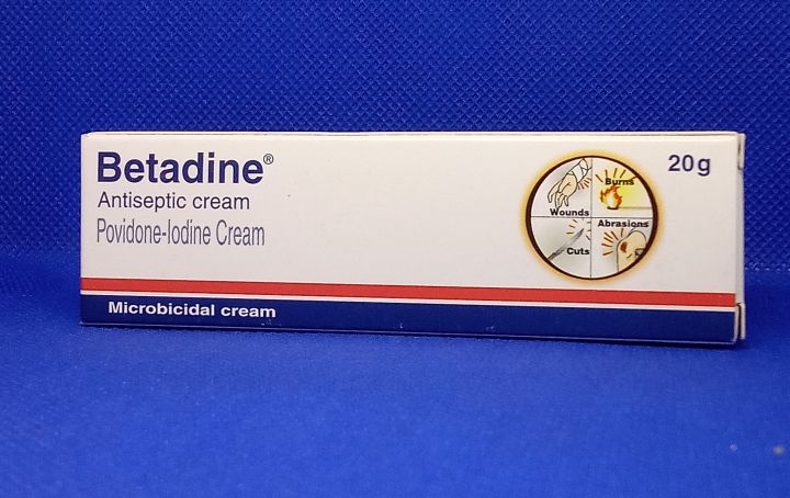 Betadine Cream - 20 G - Quick Relief
