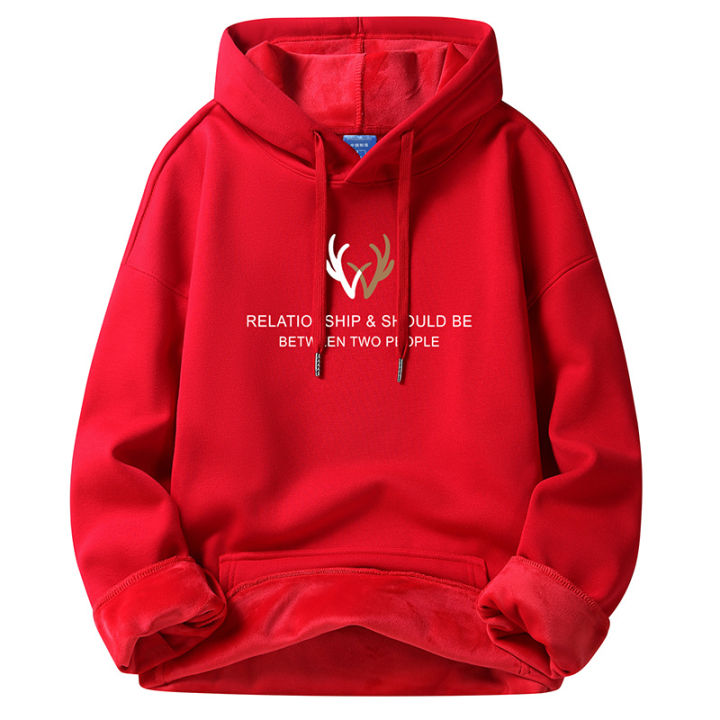 Heavy%20Men's%20Hooded%20Sweater%20Winter%20Fleece-lined%20Thickened%20Pleuche%20Hoodie%20round%20Neck%20Fashion%20Brand%20Couple%20Hoodie%20-%20Image%202