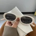 ZEBF-Fashion Small Oval Frame Sunglasses for Women Classic Men's Vintage Sun Glasses y2k Outdoor Leisure Eyewear UV400 Oculos De Sol. 