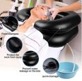 Inflatable Shampoo Basin - Portable Shampoo Bowl, Hair Washing Basin for Bedridden, Disabled,Injured, Hair Wash Tubat Home Sink. 