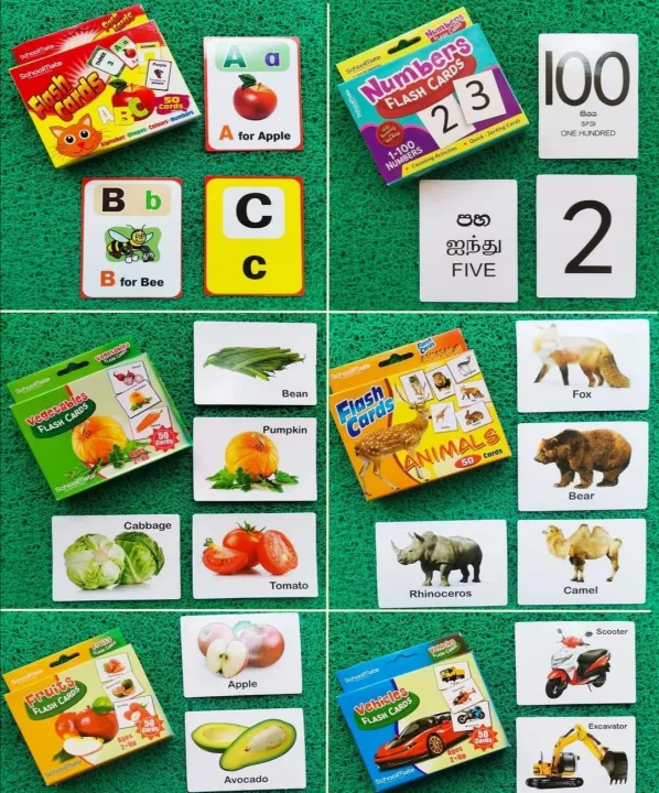 Flash%20Cards%20Fruits%20Animals%20Vegetables%20Vehicles%20Alphabet%20Sinhala%20%20-300%20Cards%20-%20Baby%20kids%20Early%20Educational%20Toys%20Gift%20-%20Image%202