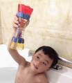Children Bath ToysRotating Cylinder Flow ToysBaby Bath Bathtub Toy Spin Ball Cup Shower Toys Observation Cup For Toddlers. 