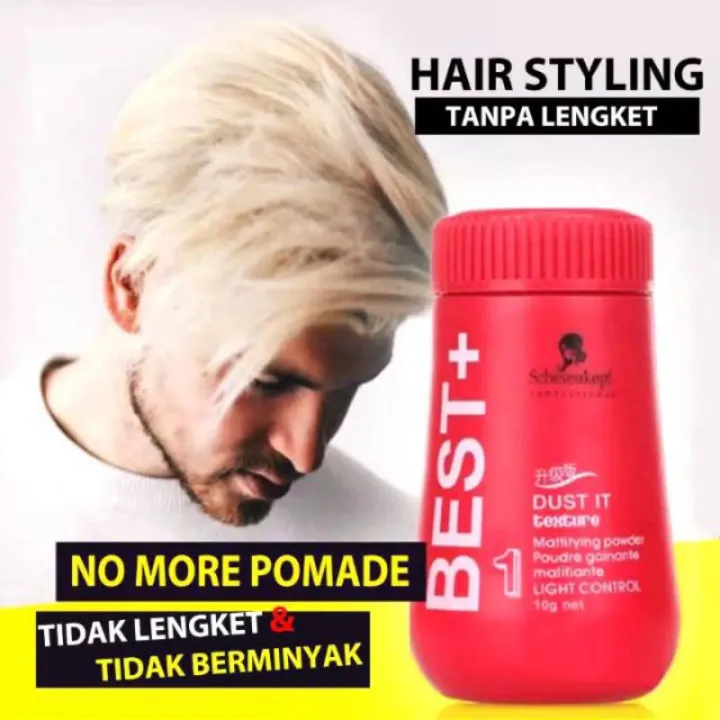 Best+ Schwarzkopf Hair Powder (bhd), Dust Hairspray Hair Volumizing Matte Hair Fluffy Powder Styling Products, Hair Styling Powder for Men and Women, 10g