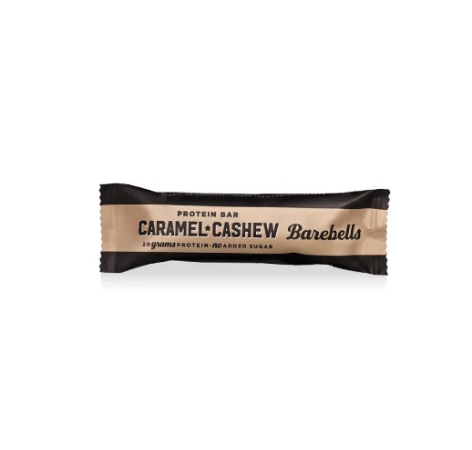 Barebells Protein Bars Caramel Cashew 20g of High Protein - Chocolate ...
