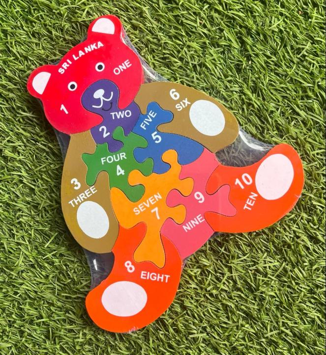 Kids%20Puzzle%20Panda/Wooden%20Elephant%20Family%20Puzzle/Numbers/Medium%20-%20Image%202