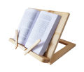 Wooden Bookrest Portable Book Holder Adjustable Recipe Tablet Stand for Kid Adult Home Office Reading. 