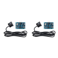 2 Set JSN-SR04T Integrated Ultrasonic Module Distance Measuring Transducer Sensor Waterproof for. 