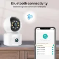 ITECH 6MP WiFi Camera with Dual Screens Two-Way Audio Baby Monitor Indoor PTZ IP Cameras CCTV Surveillance Home Security ICSee WID. 