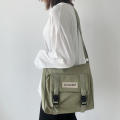 Teen Crossbody Satchel Bag Tool Bag Casual Bags Single Back Bag Crossbody Nylon Waterproof Messenger Bag. 