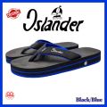 Islander 'Black/Blue' Men's non-slip rubber soles 100% Authentic and Original Colored slippers/Flipflops. 