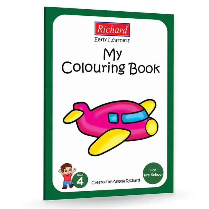 My Colouring Book - Book 04 - Pre School