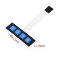 New 4 12 16 20 Key 4*4 Membrane Switch Keypad 1x4 3x4 4x4 4*5 Matrix Array Matrix keyboard for arduino smart car. 