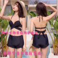 Women's Three-Piece Swimsuit Covering Belly Thin New South Korea ins Hot Spring Summer Seaside Holiday Mesh Conservative Blouse .. 