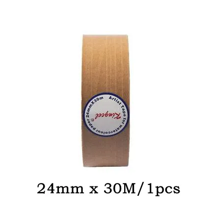 MengshanLuxury%20painting%20tools%2030m%20Kraft%20Adhesive%20Masking%20Paper%20Tape%20Professional%20Water%20Gummed%20Tape%20Packaging%20Tools%20Art%20Supplies%20For%20Painting%20-%20Image%207