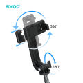 BWOO BO-ZP13 Wireless Bluetooth Remote Control Selfie Stick Mobile Phone Tripod Stand Holder Black. 
