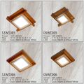 Wood Light Fixtures Ceiling | Slab | Wall 3 Colors LED. 