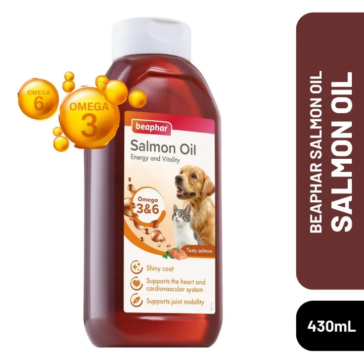 Beaphar Salmon Oil for Dog and Cats For Healthy Skin Condition 430ml