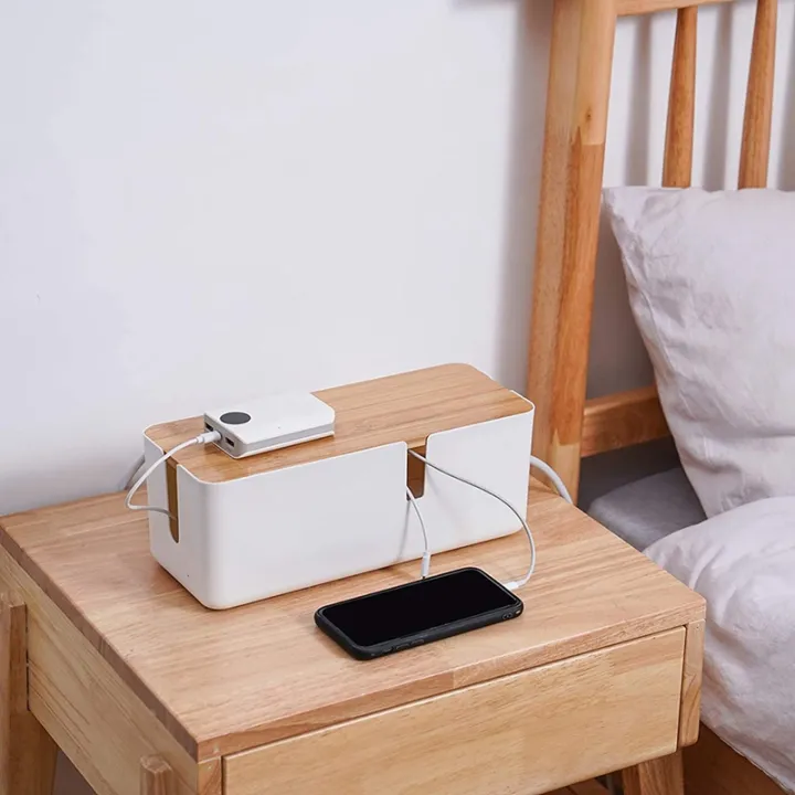 Cable%20Management%20Box%20with%20Bamboo%20Lid%20Small%20Cable%20Organizer%20Box%20for%20Extension%20Cord%20Power%20Stripe%20Surge%20Protector%20-%20Image%206