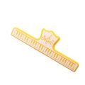 Piano Instrumental Notes Folder Archive Stationery Music Clip Files Tool(Red). 