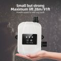 Water Pressure Booster Pump for Home 24V Automatic Shower Water Pressure Booster Silent Water Recirculating Pump with Power Adapter 150W Max Lift 92ft for Sprinklers Shower Kitchen Garden. 