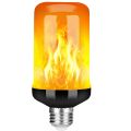 LED Flame Effect Light Bulb E27,Decorative Flickering Realistic Fire Lights Bulb,Festival Decoration Lamp,Black-B. 