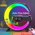 Multifunction 3 In 1 Wireless Charger Pad Stand Speaker RGB Night Light Fast Charging Station For iPhone Samsung Xiaomi Huawei. 