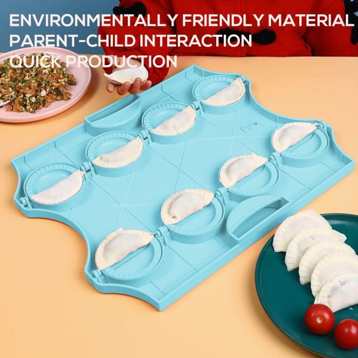 Dumpling Maker, Portable Ravioli Mould Tray 8 Grids Ravioli Mould Ravioli Dumpling Maker Set for Ravioli, Dumplings, Pie