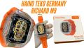 New HainoTeko Richard M9 Bluetooth Calling Smart Watch With 3 Straps ( 2023 Version ). 