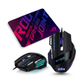 Gaming Mouse Bloodbat Mouse GM02 + Gaming Mouse Pad L-11. 