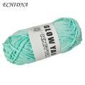 ECHIDNA Crochet Luminous Yarn Soft Hand Knitting Carpet Sweater Hat Thread. 