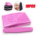 10pc Diamond Nail File Nail Buffer Washable Grinding Polishing Sanding Nail Tool. 