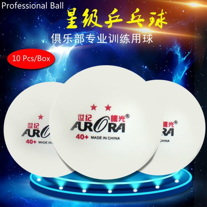 6/10 Pcs International Table Tennis Federation Certification ABS 3 or 2 Stars Pingpong 40+ Professional Match Ping-Pong Ball