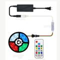 Home Addressable Music Led Controller 17Keys DC5-24V RGB Led Strip Light DC/USB 3Pin Mini RF Remote Controller for WS2812B WS2811 5050. 