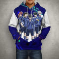 2023 Blue Lock Cosplay Anime 3d Printed Hoodie Men Women Manga Hoodies Oversized Hip Hop Boys Girls Hooded Kids Anime Clothes. 