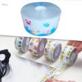 Waterproof Tape, Shower Tile Sealer Sealant, Clear Printed Sticker, Caulk Strip, Toilet Seam Stickers for Bathroom Basin Toilet Kitchen Sink. 