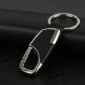 Automotive Accessories Men Black Leather Key Chain Metal Car Key Ring Keys Holder Waist Hanged Key Rings Leather Keyrings Keychain. 