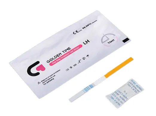 10pcs Golden Time One Step LH Ovulation Test Strips