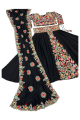 Georgette Embroidered Lehenga Women's Indian Ethnic Wear Long Skirt with Blouse Piece. 