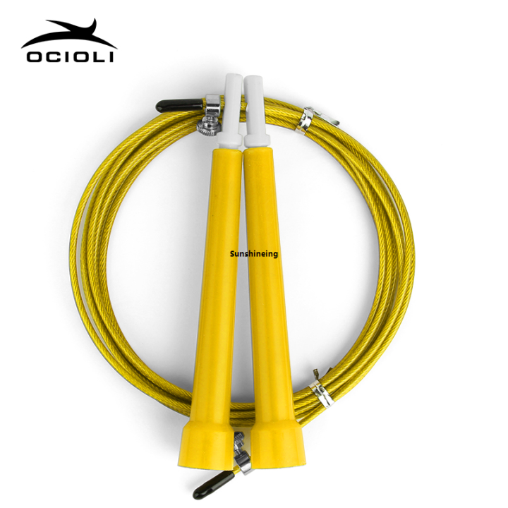 Refinement%203%20meters%20body%20equipment%20sports%20forging%20ssfit%20fitness%20%5BWorldwideBazaar%5D%20multi-color%20new%20steel%20skipping%20rope%20adjustable%20skipping%20rope%20Cro%20-%20Image%202