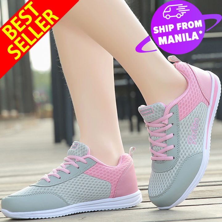【ThinWay】 Women Running Shoes Height Increasing Jogging Sports Light Shoes Women Comfortable Breathable Sneakers